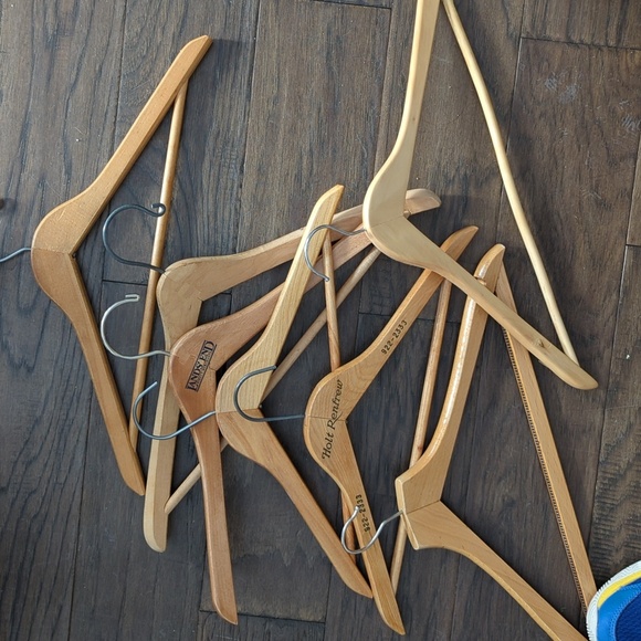 Wooden Hangers With Clothing Purchase - Picture 2 of 2